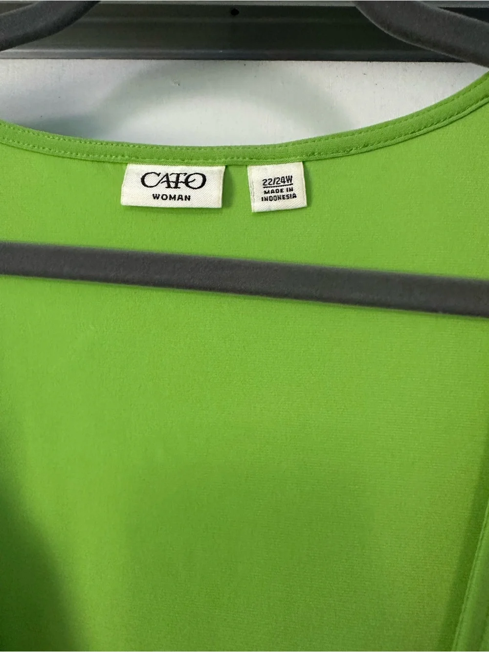 Cato Green Draped Sleeveless Top